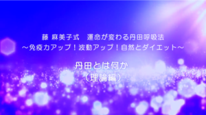 28-丹田とは何か（理論編）